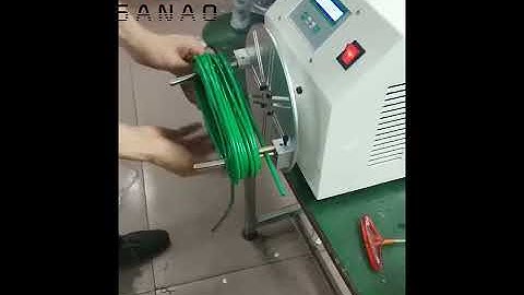 Semi Automatic video wire cable winding Machine SA F01