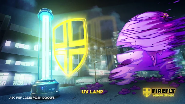 Firefly Yellow Shield - May Power Kang Lumaban