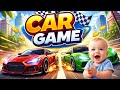 🔥 Baby Reacts to Car Game | Epic Racing Challenge 🚗😂 | Khairabad sasta vlog #car