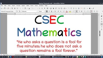 May 2022 Question 9 b iii CSEC Mathematics Past Paper Solution