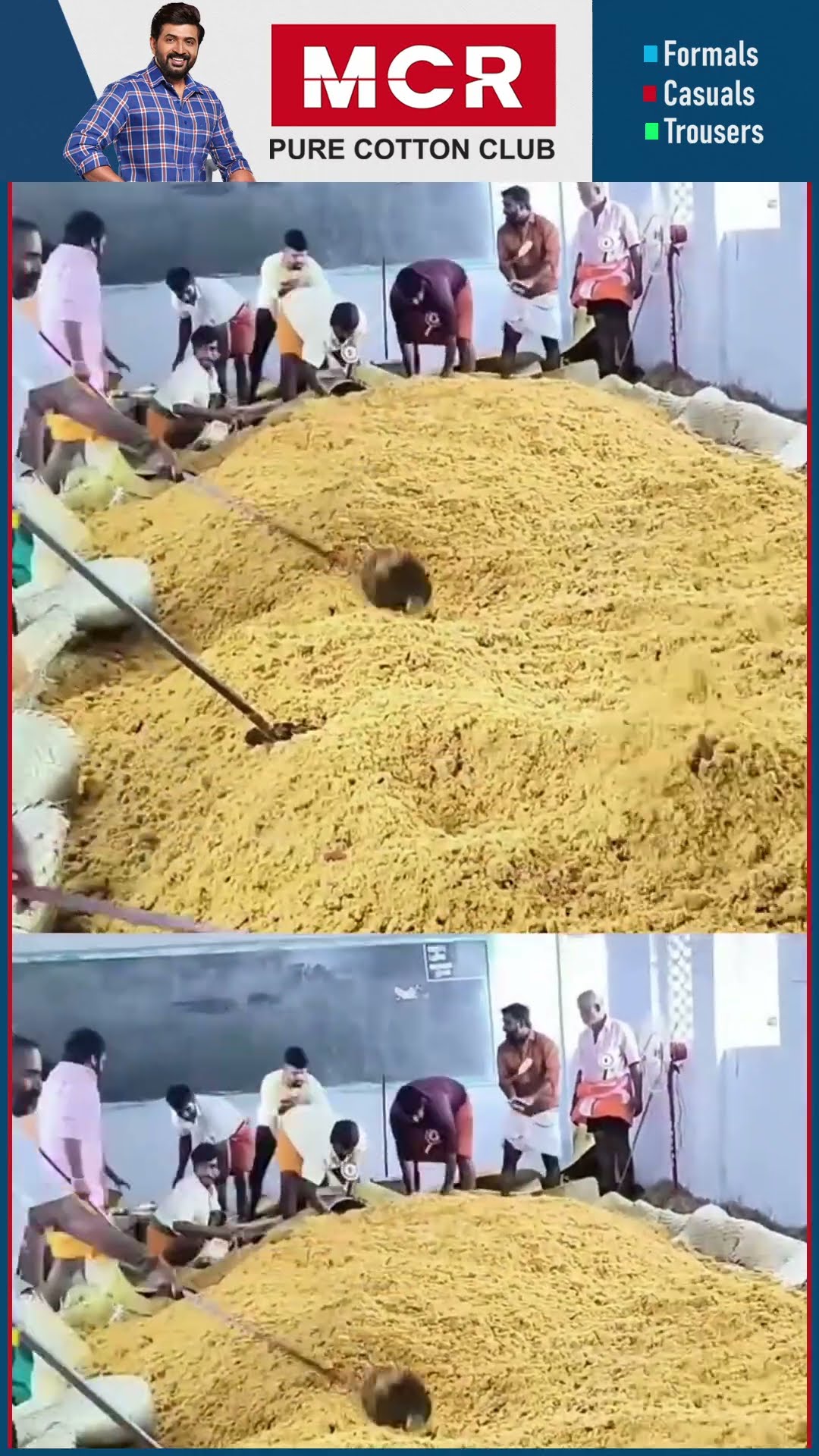 20 ஆயிரம் பேர்...3500 கிலோ அரிசி..?மலை போல புளிசாதம்...