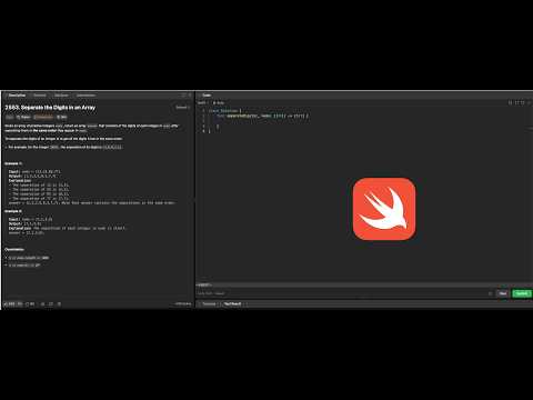 Separate the Digits in an Array | Leetcode 2553 - Swift