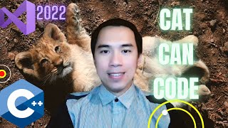 Install Visual Studio 2022 & Create First C++ Program | Dr Cat Can Code