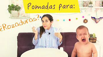 ¿Cuál es la mejor pomada para rozaduras de bebé?