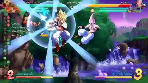 SSJ Goku Solo spark combos midscreen 8100 damage