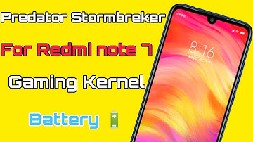 Predator Stormbreker Install | Redmi note 7/S | Predator Gaming Kernel | Predator Install |FREE FIRE