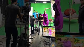 Funny cartoon shooting scene😜#shortfeed #bts #behindthescenes #shorts