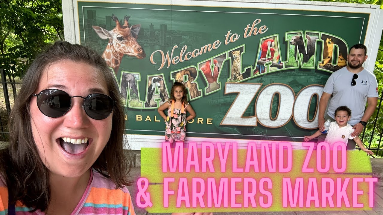MARYLAND ZOO & Farmers Market! YouTube