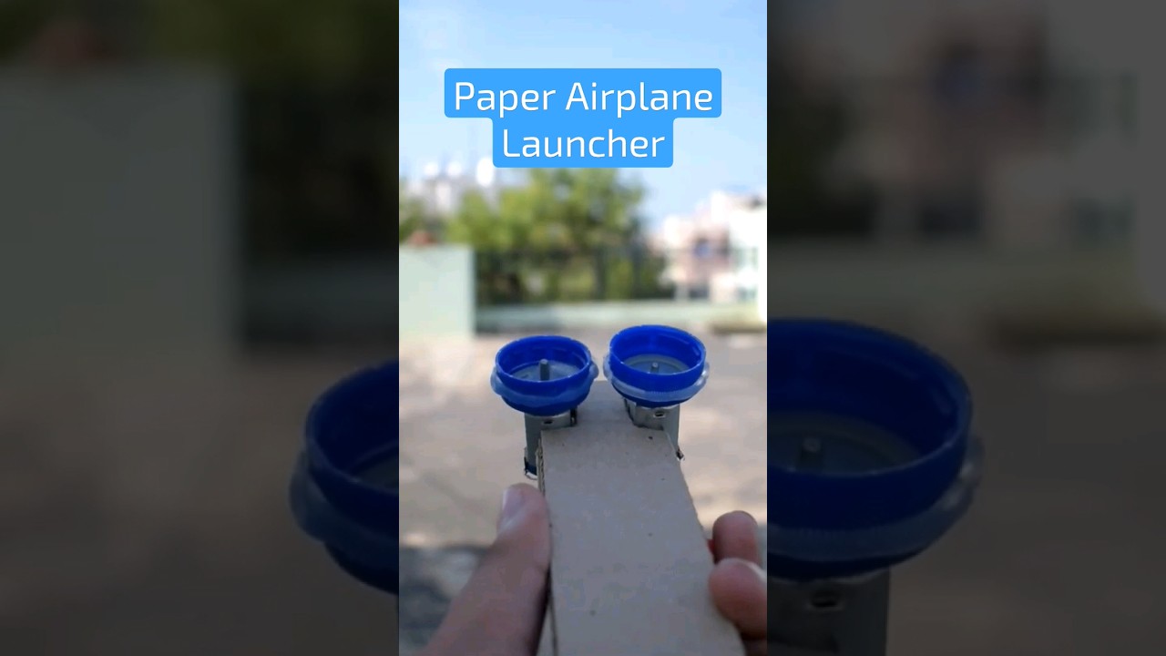paper airplane launcher 