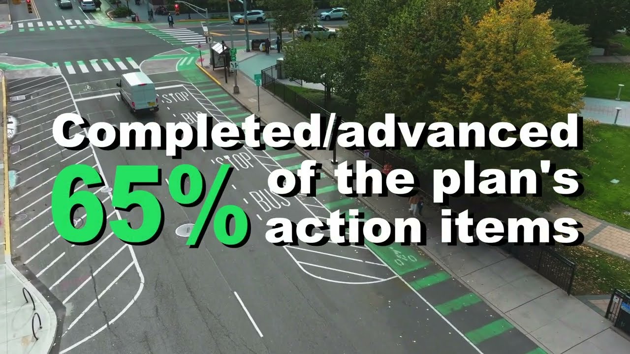 Jersey City Vision Zero Action Plan Implementation: 2023 NJ Complete Streets Excellence Award Winner