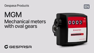 Oval Gear Mechanical Flow Meters | GESPASA Accuracy for Diesel & Lubricant