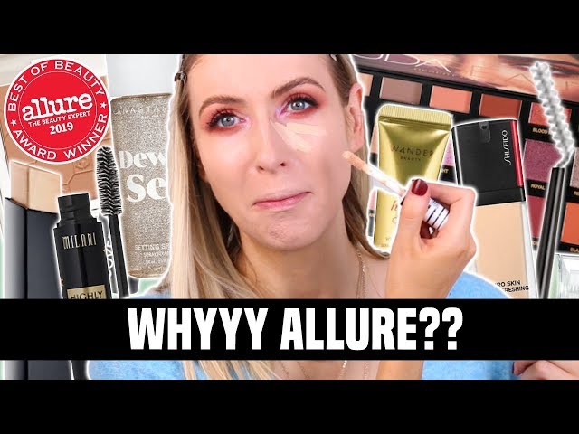 Beauty WINNERS Allure?? Are we SURE?? || FULL FACE OF BEST OF BEAUTY 2019