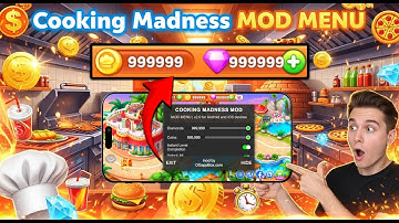 Cooking Madness Hack - How to get Free Diamonds and Coins iOS Android Tutorial
