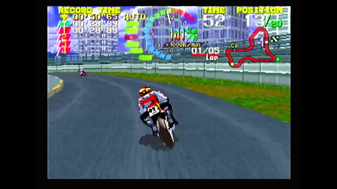 Hang On GP '95 • HD Remastered Showroom • JP • Saturn