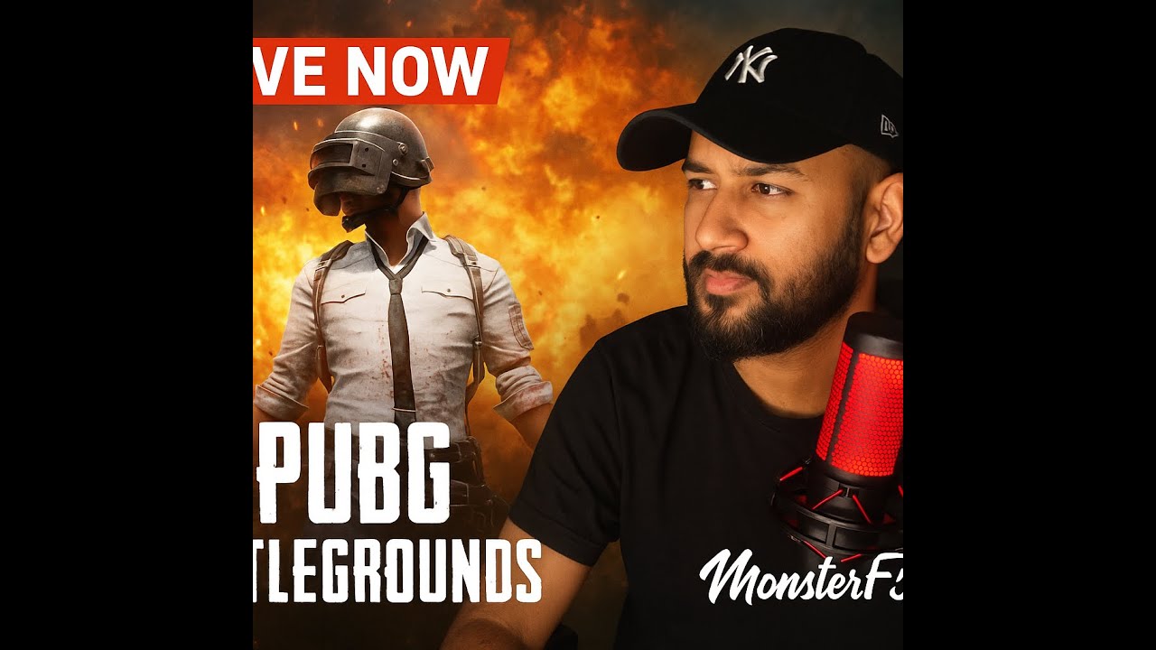 MonsterF5’s PUBG Live Stream!👉 we’re going all out with full rush gameplay, non-stop action!