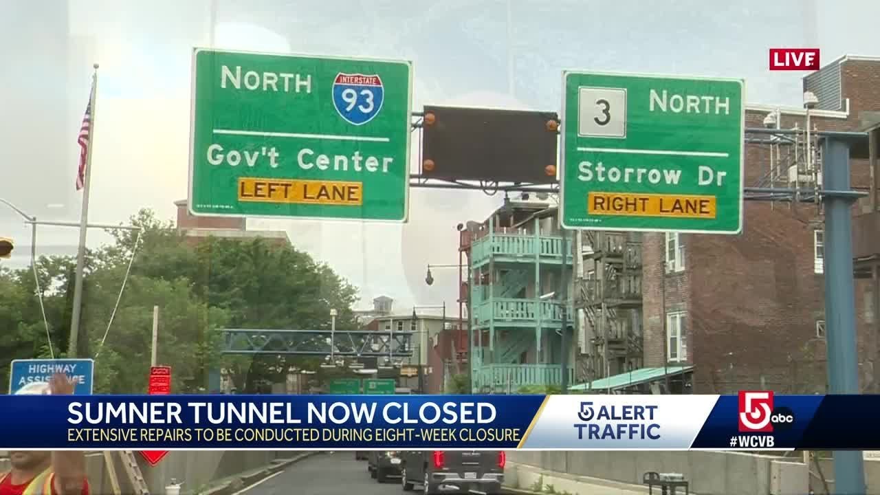 Mass. highway chief explains Sumner Tunnel closure project