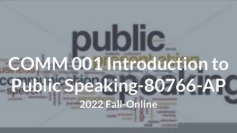 Introduction video for communication 001