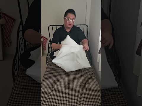 베개커버 쉽고 빠르게 교체하는법