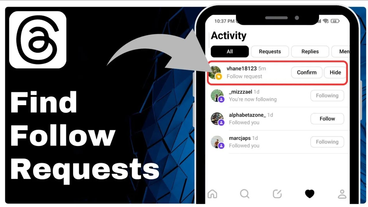 How To Find Follow Requests On Threads 2025 - YouTube