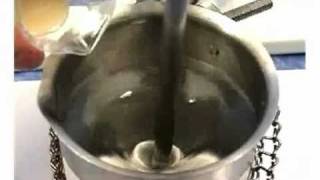Blending gum with oil
