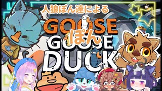 【Goose Goose Duck】人狼苦手な人たちによるぽんダック🐈✨《コラボ配信》