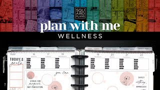 Health Plan with Me :: Polka Dot Planner Theme :: Classic Happy Planner Wellness Layout