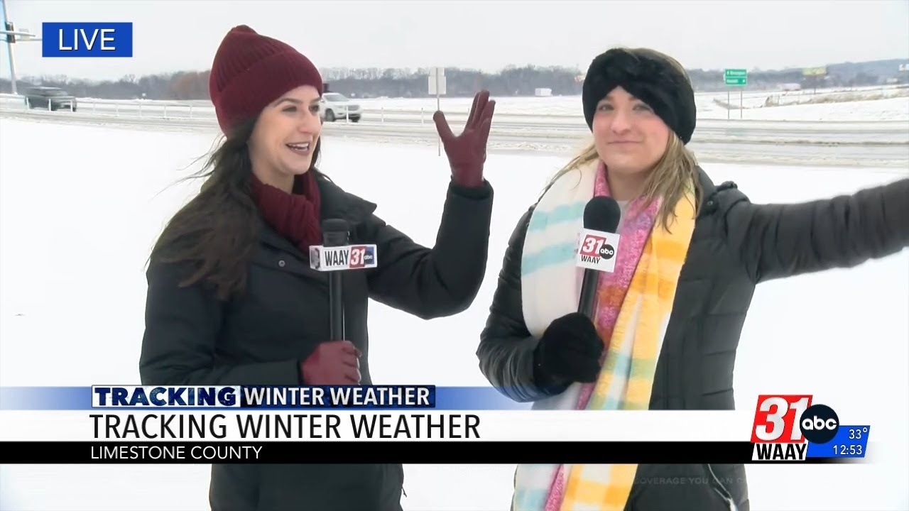 Multiple layers a lifesaver during North Alabama snow storm - YouTube