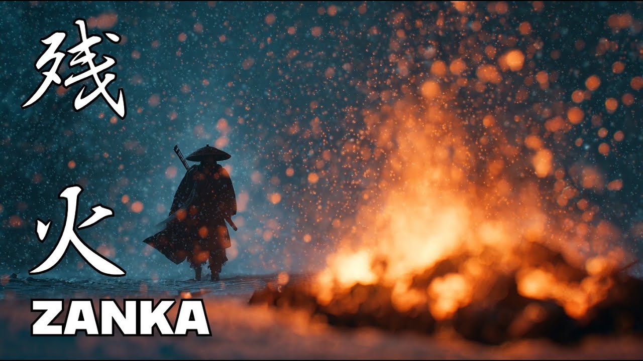 [ZANKA] Embers in the Blizzard – 残火 | Cinematic Japanese Ambient🔥