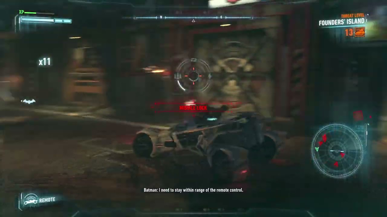 Arkham Knight ★ Confront Scarecrow (Drone, No Hit)