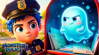 ghost mailbox monster police kids songs cartoons
