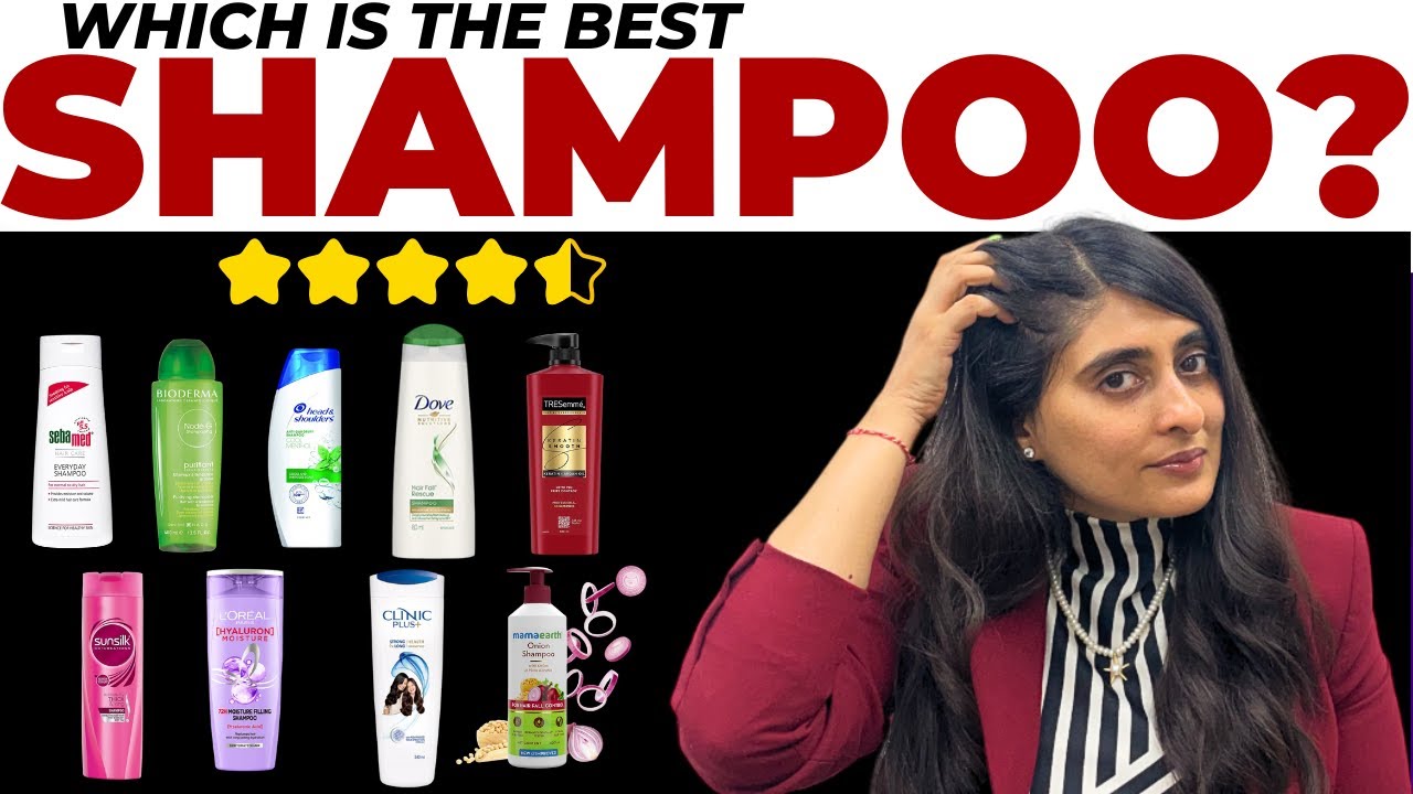 Which is the Best Shampoo? | Shampoo Review | Rating Popular Shampoos as a Dermatologist #skincare