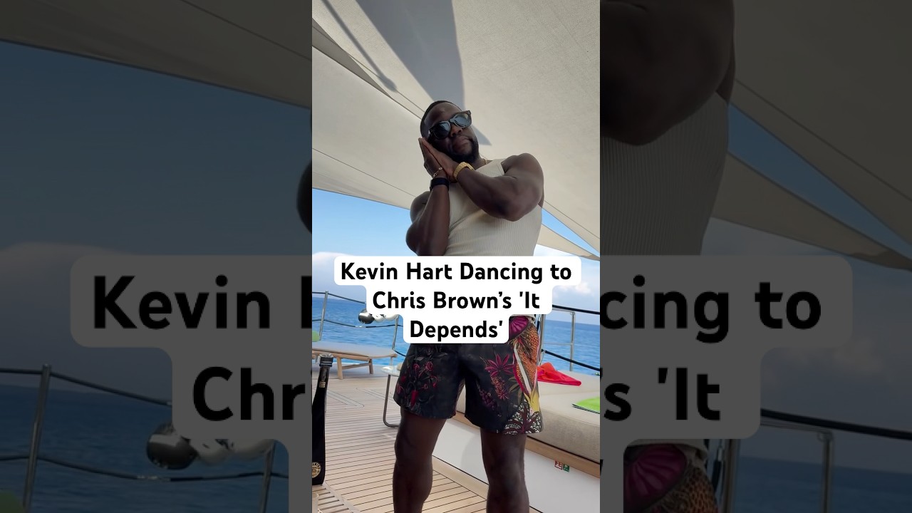 Kevin Hart Dancing to Chris Brown’s 'It Depends' 