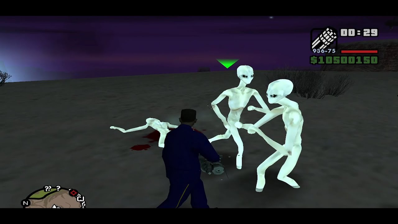 Alien Invasion - Mods - GTA San Andreas Beta Uncut - X-Files CLEO Mod