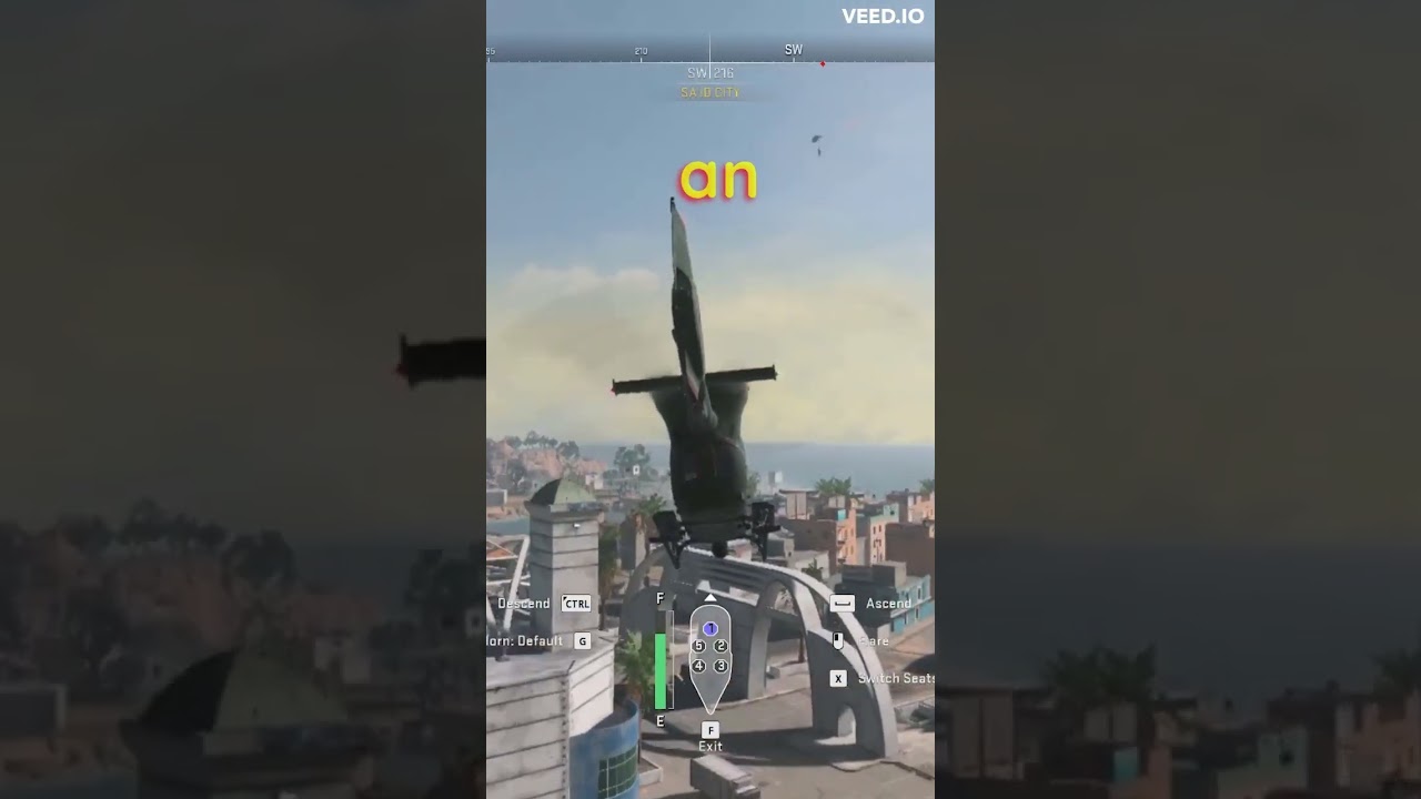 FUNNY Warzone 2  Helicopter Kill!!! 🤣😂🤣 