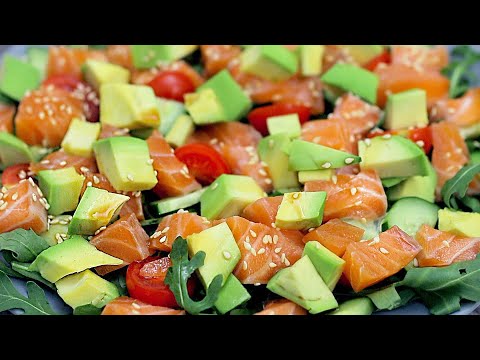 Video: Wie Man Einen Einfachen Avocadosalat Macht