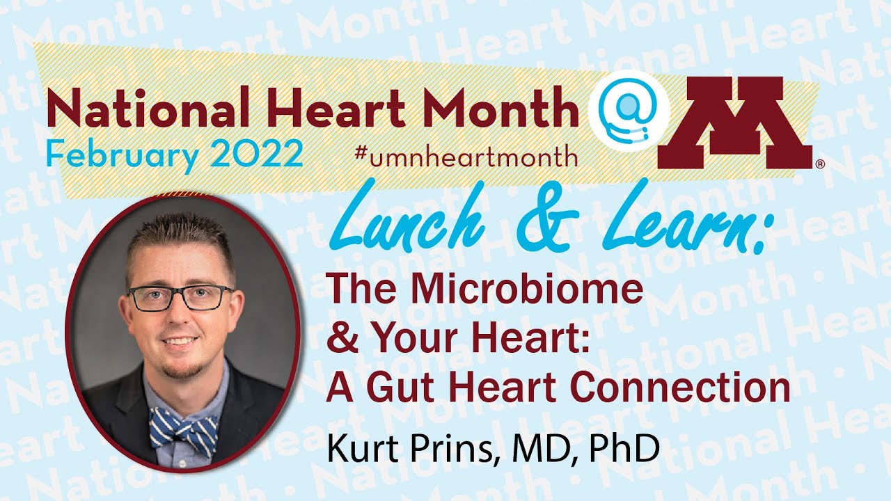Heart Month Lunch & Learn 2022: Kurt Prins - Gut-Heart Connection