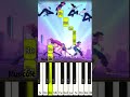 Huntrix - How It's Done - KPop Demon Hunters - Piano Tutorial #shorts #netflix 🎹