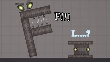 How to make I form alphabet lore in melon playground