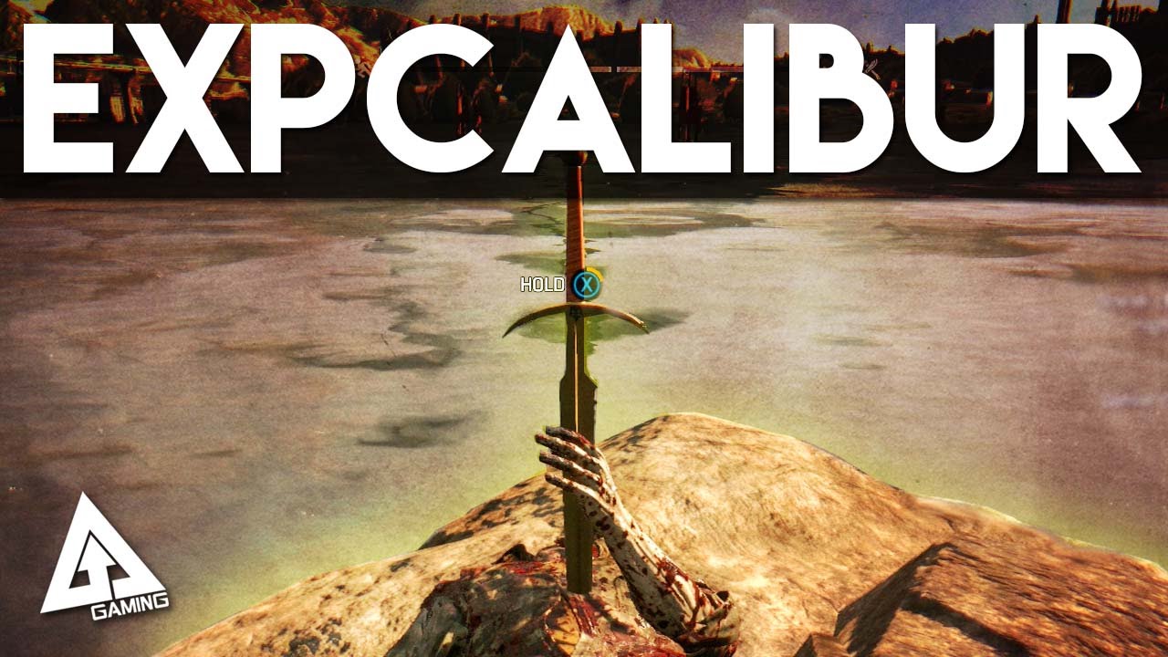 Dying Light Easter Egg - How to Get EXPCALIBUR (Legendary Sword) -