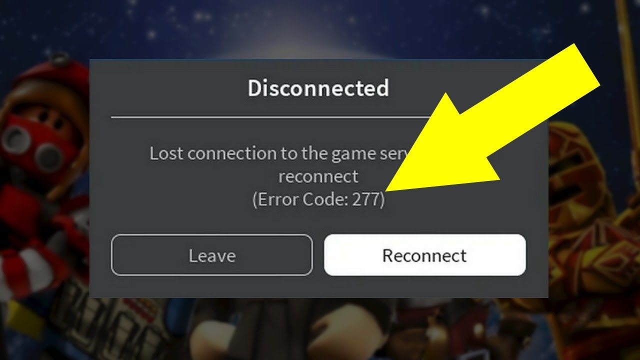 Fix: Roblox Error Code 277 || Please Check Your Internet