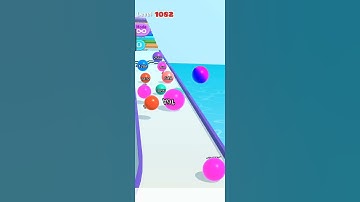 How to play ball run 2048 level 1082 #ballrun2048 #5minutestech  #level1082