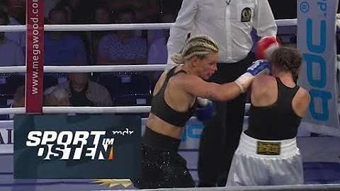 Boxgala in Magdeburg: Nina Meinke vs. Eva Hubmayer