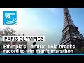 Ethiopia S Tamirat Tola Breaks Olympic Record To Win Men S Marathon FRANCE 24 English