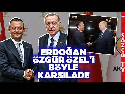 Erdoğan Özgür Özel'i Böyle Karşıladı! 8 Yıl Sonra İlk Kez Yüz Yüze Görüştüler