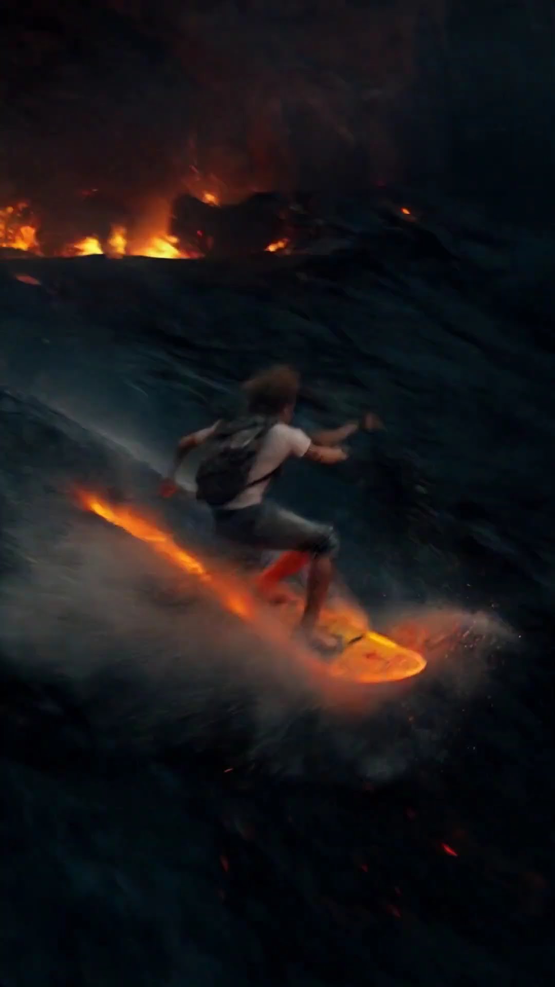 SURFING on LAVA!