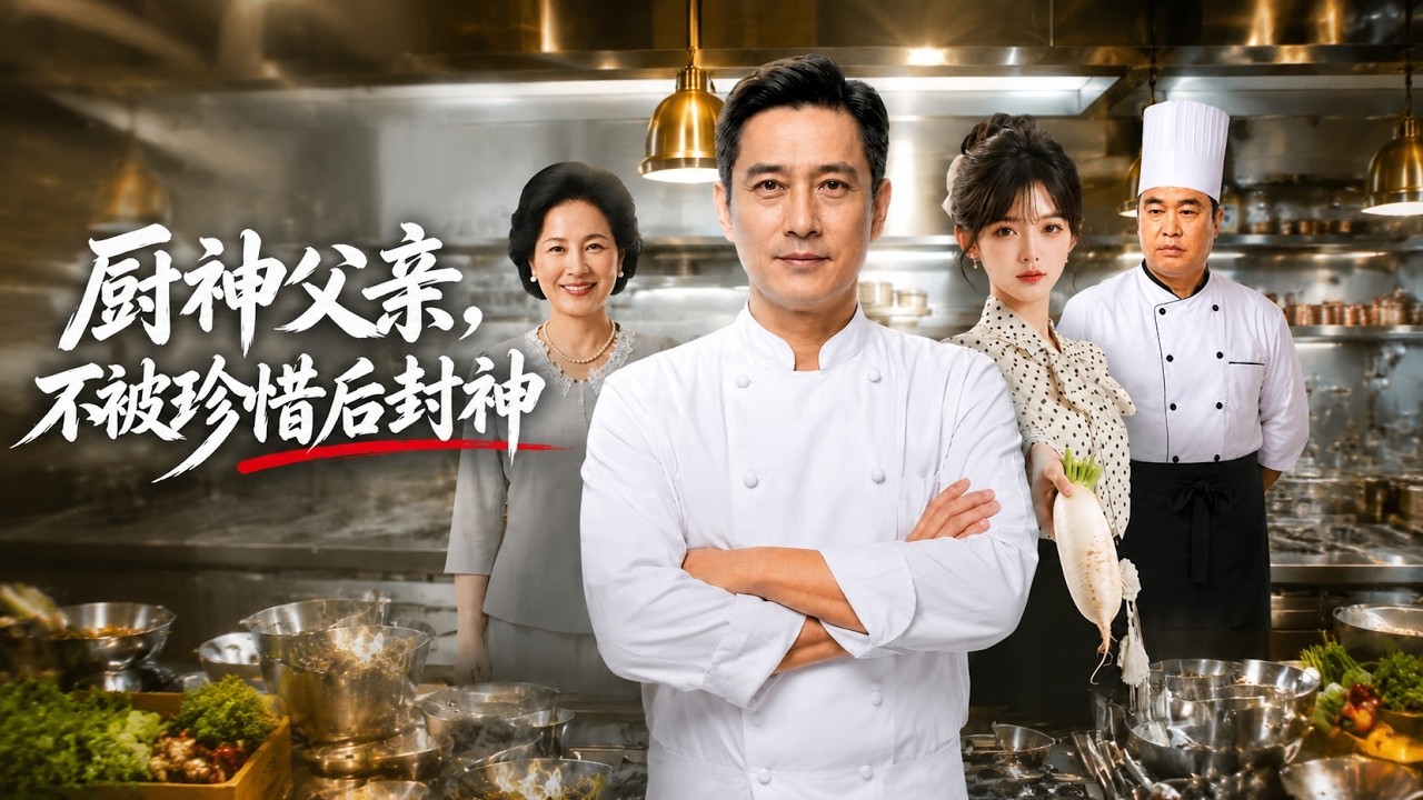 【高清全集】《厨神父亲，不被珍惜后封神》 #逆袭 #爱情 #甜宠 #反转 #热门短剧 #drama #爽剧 #電影 #精彩影视 #AI短剧