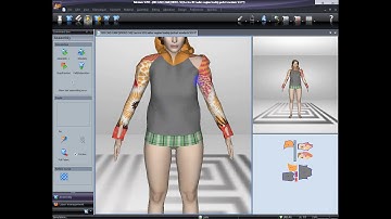 Lectra Modaris 3D cad pattern fitting📱Ladies raglan hoddy jacket