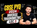 🔥CBSE 2027 Class 12 ( Lec 3 ) PYQ 2026 Inverse Trigonometric Chapter 2 CBSE PYQ 2026 #maths