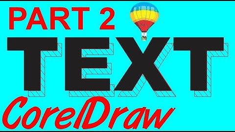 Corel Draw Tips & Tricks Shadow with LINES Part 2