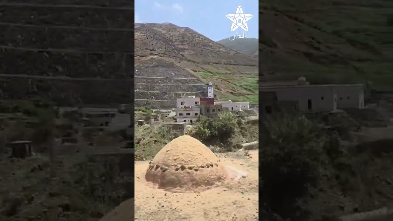 افران تقليدية لسكان الجبال على طول طريق الجبهة